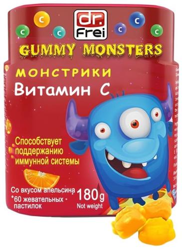 Dr.Frei Биологически активная добавка к пище «Монстрики Витамин C» пастилки 60 шт