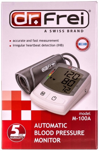 Тонометр автоматический Dr.Frei M-100A Тонометр автоматический Dr.Frei M-100A