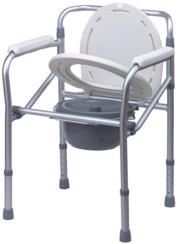 Компактный санитарный стул-туалет Dr.Frei KY896 (стул с санитарным оснащением)
