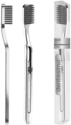 Зубная щетка Dentissimo Hard Silver