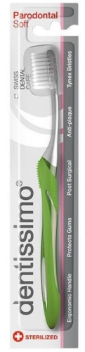 Зубная щетка с мягкой щетиной  Dentissimo Parodontal Зубная щетка с мягкой щетиной  Dentissimo Parodontal