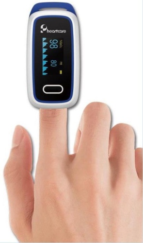 Пульсоксиметр HeartCare  LOX100A Пульсоксиметр HeartCare  LOX100A