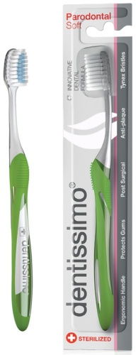 Зубная щетка с мягкой щетиной  Dentissimo Parodontal Зубная щетка с мягкой щетиной  Dentissimo Parodontal
