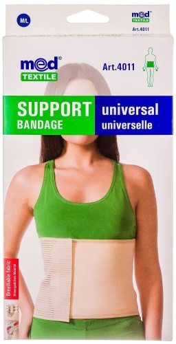 Бандаж для поясницы, универсальный MedTextile №4011 Бандаж для поясницы, универсальный MedTextile №4011