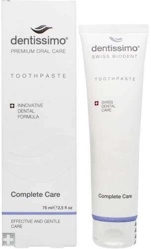 Зубная паста, комплексный уход Dentissimo Complete Care Зубная паста, комплексный уход Dentissimo Complete Care